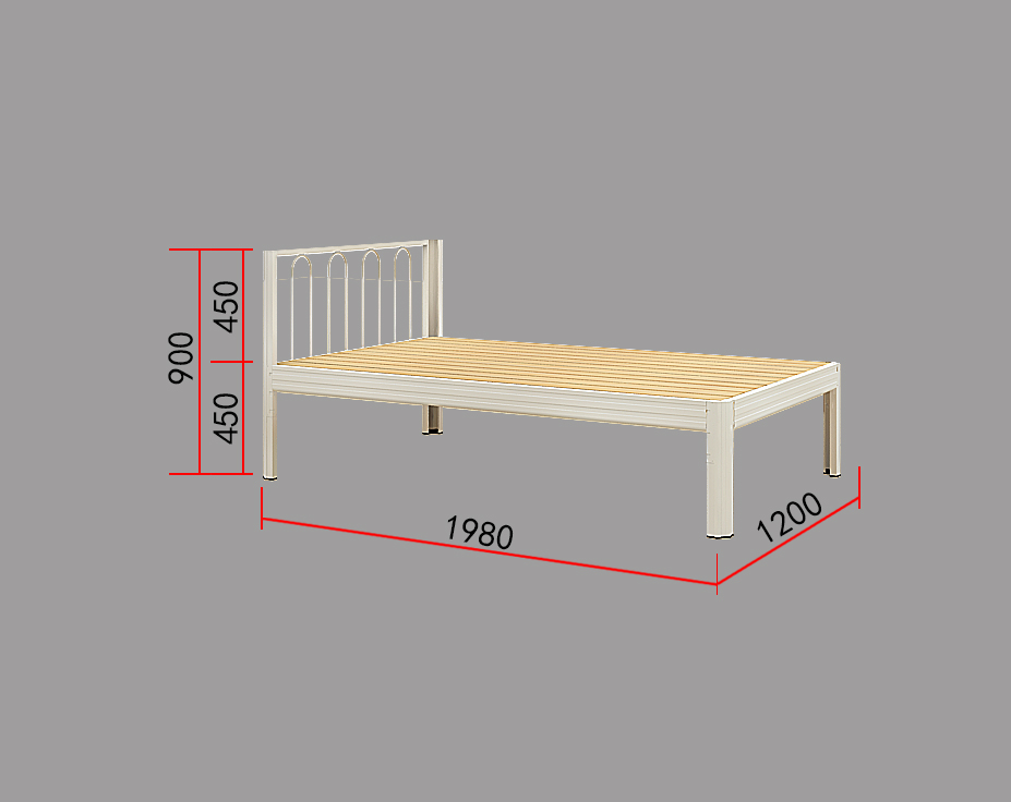 宿舍的上下鋪鐵床尺寸是多少？